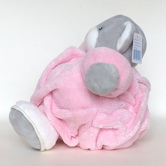 Kaloo Brand New Bear Pink-Medium Chubby Plush Stuffed Animal - Picture 9 of 12